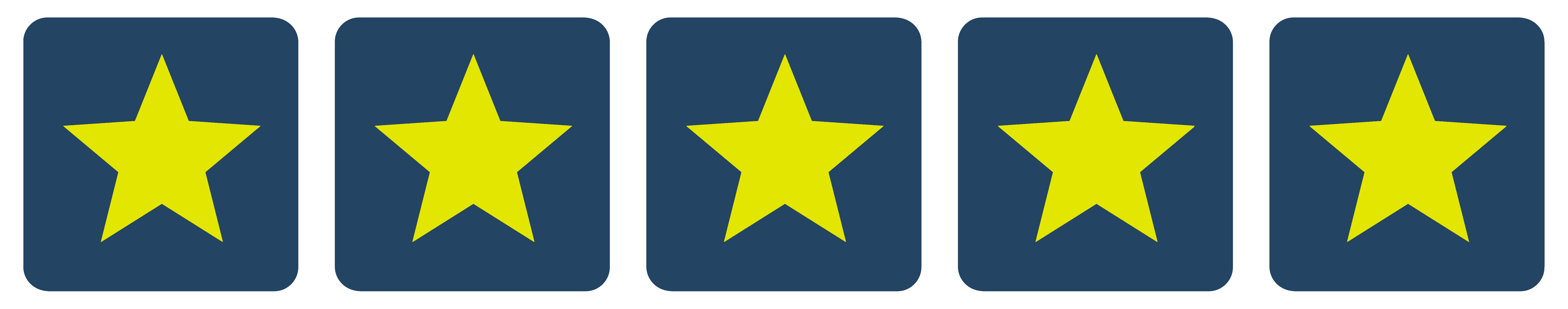 Five Star Reviews