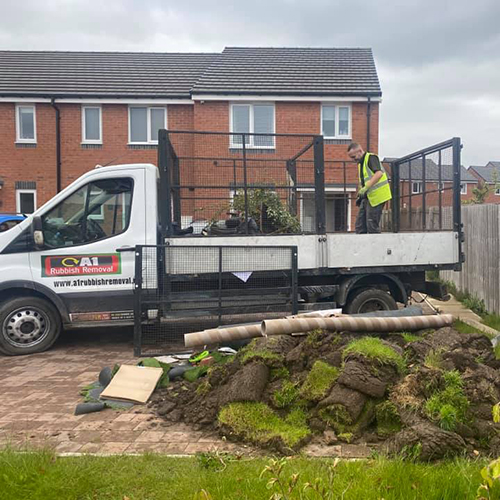 A1 Rubbish Removal at Work